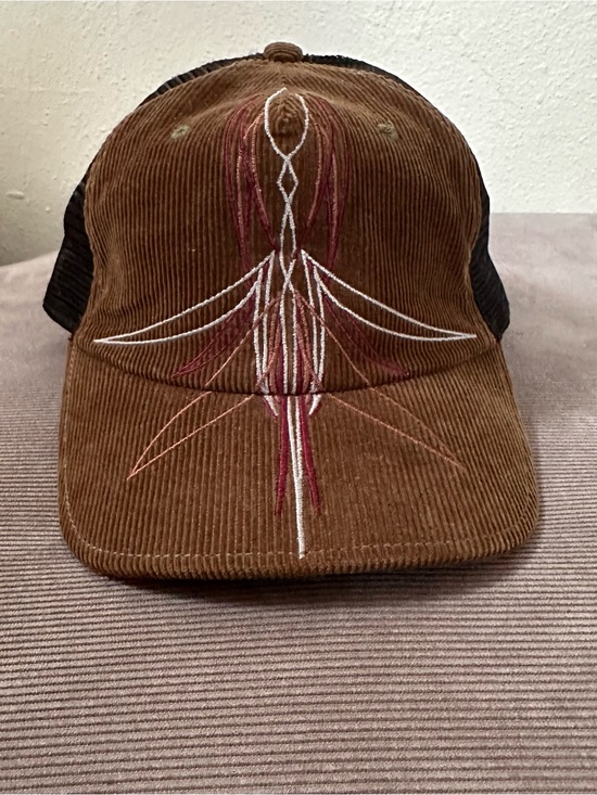 Von Dutch Other - VON DUTCH ORIGINALS VINTAGE AUTHENTIC TRUCKER HAT - BROWN CORDUROY & BLACK MESH